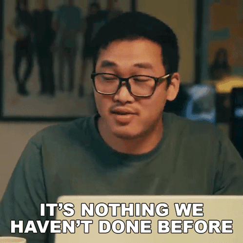 It'S Nothing We Haven'T Done Before Benson Quach GIF - It'S Nothing We Haven'T Done Before Benson Quach Wong Fu Productions GIFs