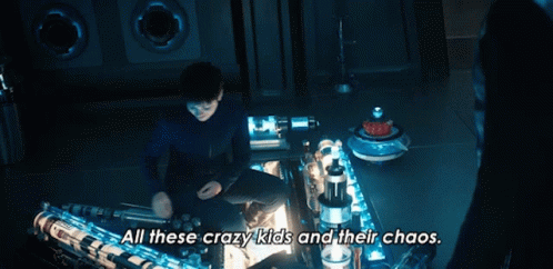 All These Crazy Kids And Their Chaos Adira GIF - All These Crazy Kids And Their Chaos Adira Star Trek Discovery GIFs