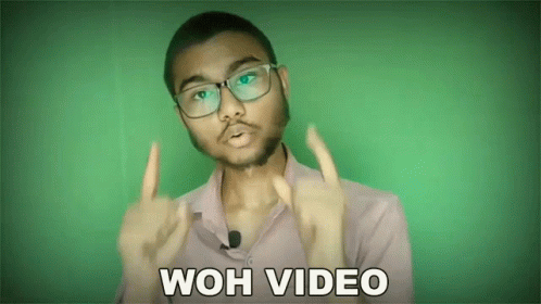 Woh Video That Video GIF - Woh Video That Video Sachin Saxena GIFs