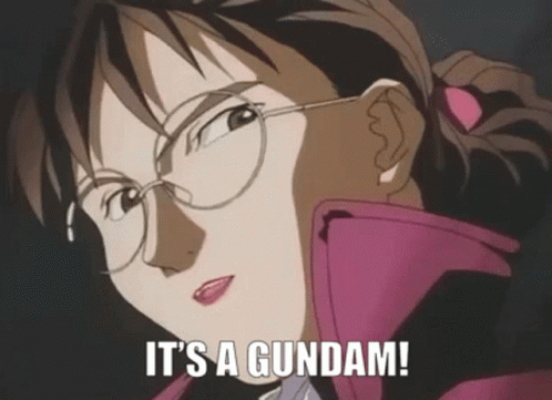Lady Une Gundam Wing GIF - Lady Une Gundam Wing Its A Gundam GIFs