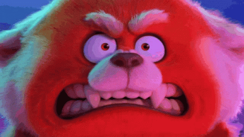 Turning Red Angry GIF - Turning Red Angry Alerte Rouge GIFs