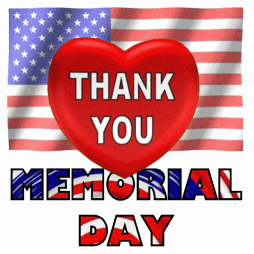 Memorial Day Thank You On Memorial Day GIF - Memorial Day Thank You On Memorial Day Usa GIFs