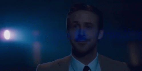 Happy To See You GIF - La La Land Ryan Gosling Smiling GIFs