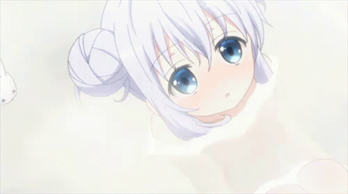 Bath GIF - Gochiusa Istheorderarabbit Anime GIFs