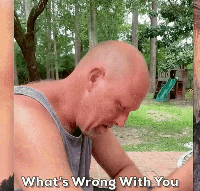 Mike Watson Whats Wrong With You GIF - Mike Watson Whats Wrong With You Whats Your Problem GIFs