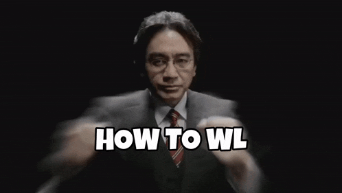 a man in a suit and tie is shown with the words how to wl above him