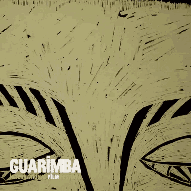 a poster for the guarimba international film festival is shown