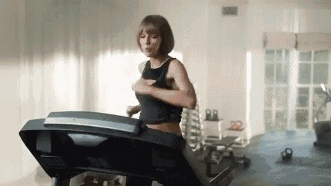Taylor Swift Trip GIF - Taylor Swift Trip Treadmill GIFs