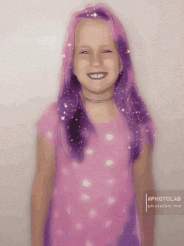 Almost Birthday Girl Smile GIF - Almost Birthday Girl Smile Sparkle GIFs