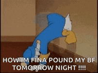 Donald Duck Twerk GIF