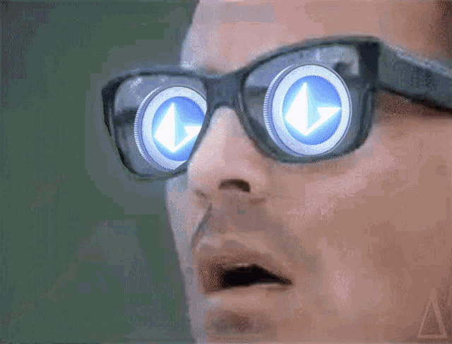 Loopring Glasses GIF - Loopring Glasses Shock GIFs