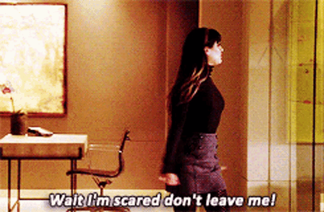Glee Rachel Berry GIF - Glee Rachel Berry Wait Im Scared GIFs