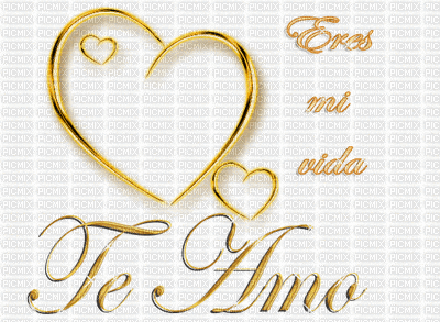 a picture of a heart and the words " te amo "