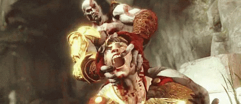 Kratos Godofwar GIF - Kratos Godofwar Headshake GIFs