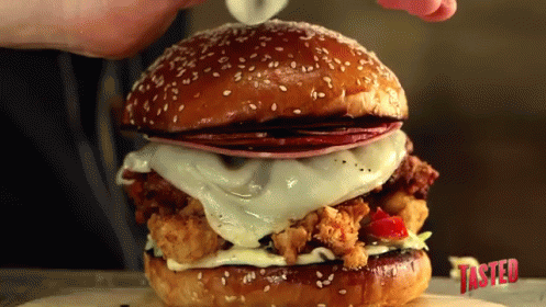 Oh My GIF - Burger Cooking Yummy GIFs