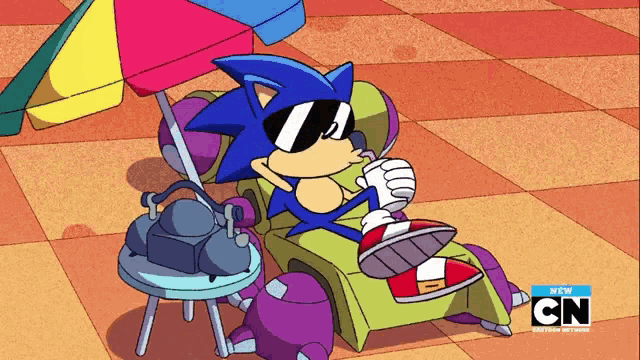 Sonic Ova Sonic The Hedgehog GIF - Sonic Ova Sonic The Hedgehog Chilling GIFs
