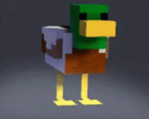 Mcparks Ducking GIF - Mcparks Ducking Minecraftparks GIFs
