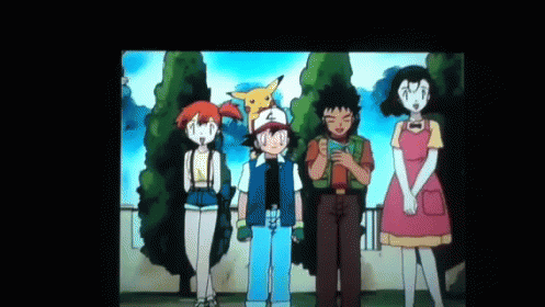 Seems Like Playing With Children Helps The Pokemon Relax  GIF - Pokemon Anime Cartoons GIFs