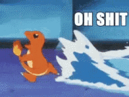 a picture of a cartoon character with the words oh shit on the bottom