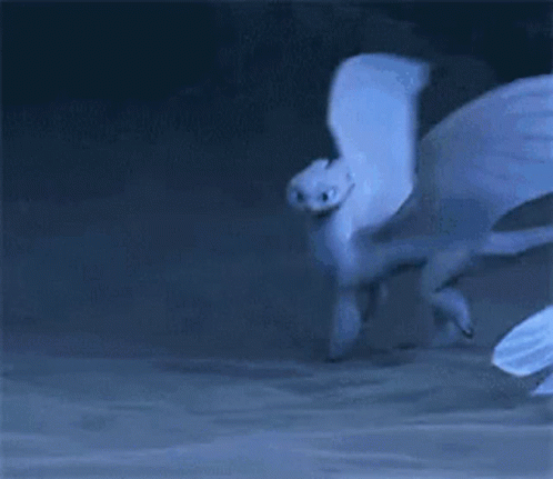 Light Fury Beautiful GIF - Light Fury Beautiful How To Train Your Dragon GIFs