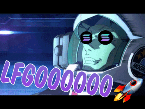 a cartoon of a man in a space suit says lf600000