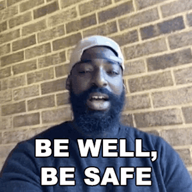 Be Well Be Safe Cameo GIF - Be Well Be Safe Cameo Take Care GIFs