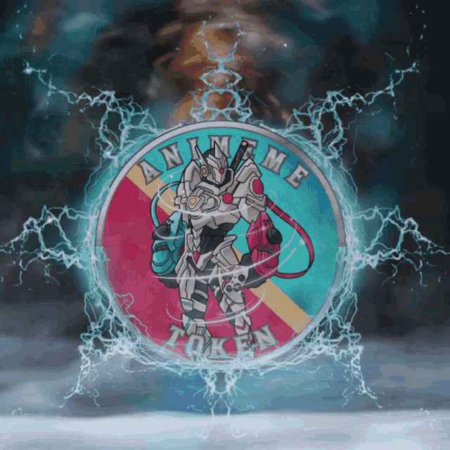 a token that says anime token on it