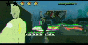 a video game with the word advisory at the top