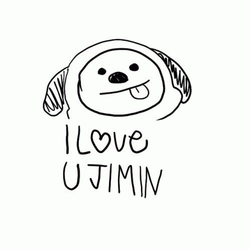 I Love You Jimin GIF - I Love You Jimin Heart GIFs