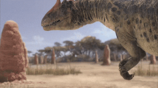 Allosaurus Turning Around GIF - Allosaurus Turning Around Dinosaur GIFs