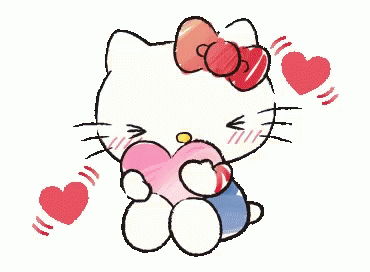 Hello Kitty Heart GIF - Hello Kitty Heart GIFs