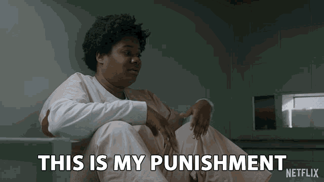 This Is My Punishment Got What I Deserved GIF - This Is My Punishment Got What I Deserved Suffering Through It GIFs