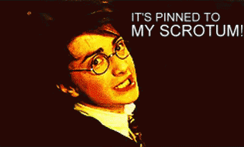 Harry Potter'S Got An Issue Lol GIF - Harry Potter Bad Lip Reading Expecto Petronom GIFs
