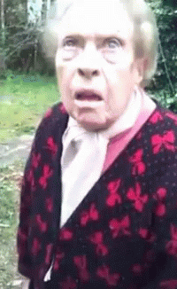 Confused Old Woman GIF - Confused Old Woman What GIFs