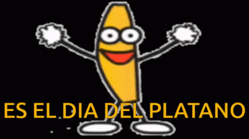 Platano Es El Dia Del Platano GIF - Platano Es El Dia Del Platano Dancing GIFs