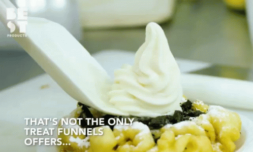 Ice Cream On Top Delicious GIF - Ice Cream On Top Delicious Food GIFs