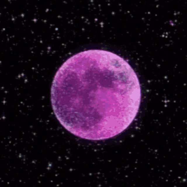 a purple moon with the word othmane written on it