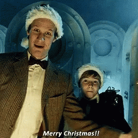Dr Who Merry Christmas GIF - Dr Who Merry Christmas Xmas GIFs