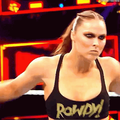 Ronda Rousey Wwe GIF - Ronda Rousey Wwe Hell In A Cell GIFs