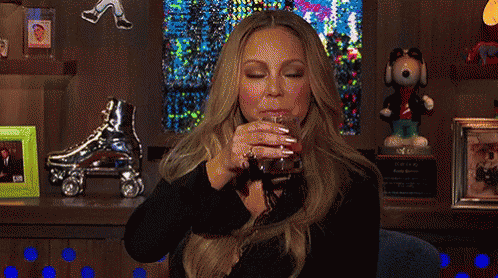 Mariah Carey Drink GIF - Mariah Carey Drink Taste GIFs