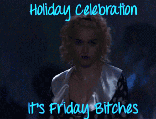 Madonna Happy Friday GIF - Madonna Happy Friday Holiday Celebration GIFs