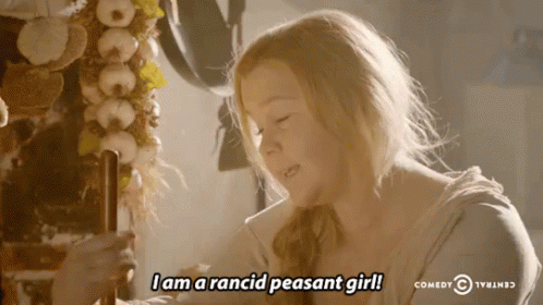 When You'Re Feeling So Low You Gotta Drag Yourself GIF - Amy Schumer I Am A Rancid Peasant Girl Poor GIFs