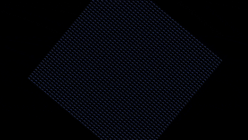 a black background with blue hearts on it