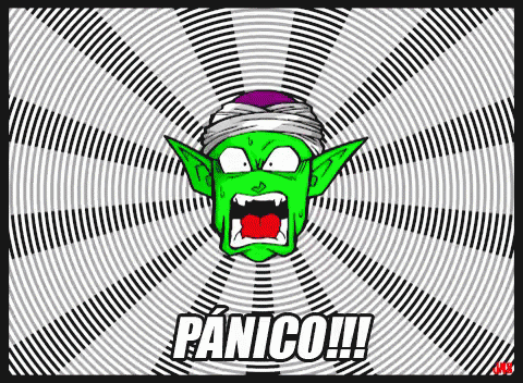 Pánico!!! GIF - Panico Piccolo GIFs