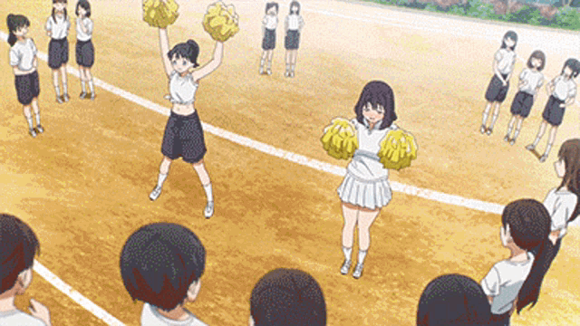Akebi Chan Anime GIF - Akebi Chan Anime Cheerleading GIFs