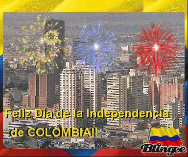 Independencia De Colombia GIF - Colombia Fireworks Independent GIFs
