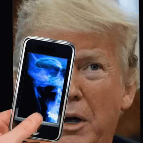 Trump Brain Scan GIF - Trump Brain Brain Scan GIFs