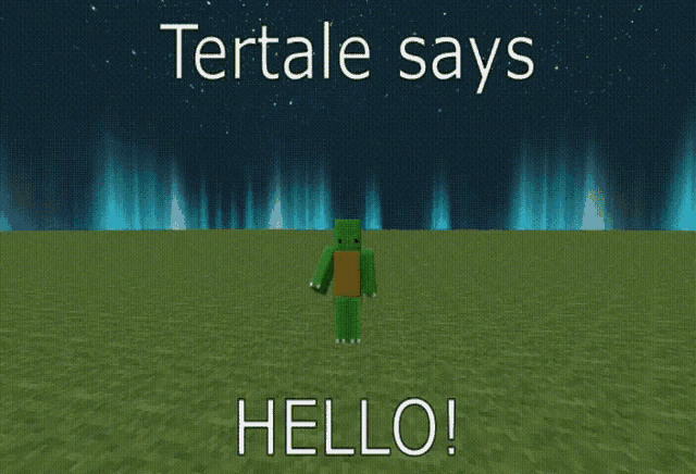 Tertale Tertale Says Hello GIF