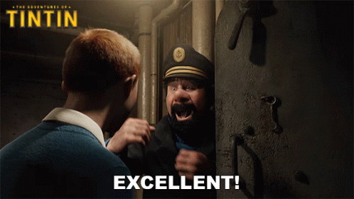 Excellent The Adventures Of Tintin GIF - Excellent The Adventures Of Tintin Great GIFs