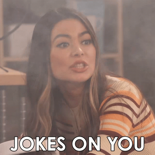 Jokes On You Carly Shay GIF - Jokes On You Carly Shay Miranda Cosgrove GIFs